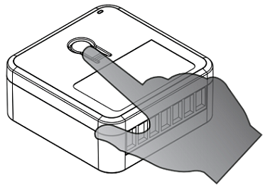 Nhấn giữ nút Config 10 giây để vào cài đặt