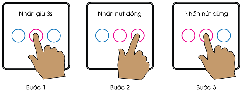 Hướng dẫn dử dụng công tắc cửa cuốn Lumi